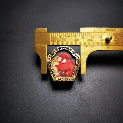 Gau Ghau Shrine, Altar Amulet Pendant - Tibetan Buddhist amulet, view 7