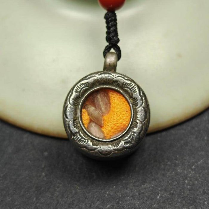 Gau Ghau Shrine, Altar Amulet Pendant - Tibetan Buddhist amulet, view 7