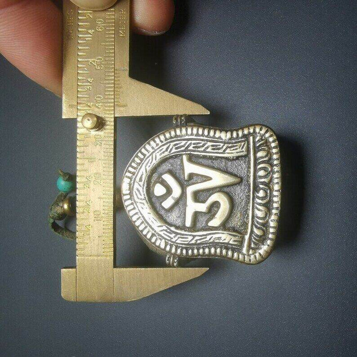Gau Ghau Shrine, Altar Amulet Pendant - Tibetan Buddhist amulet, view 7