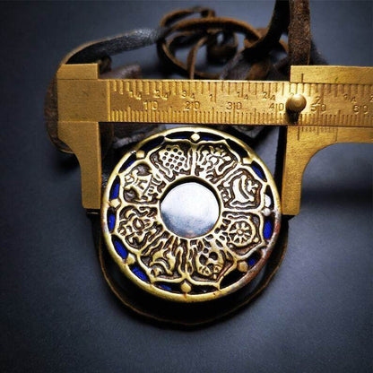 Gau Ghau Shrine of Bhaisajyaguru,Medicine Buddha, Buddhist Altar Amulet Pendant - Tibetan Buddhist amulet, view 6