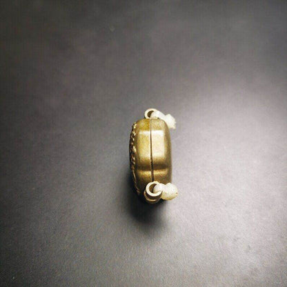 Gau Ghau Shrine, Yellow Jambhala Altar Amulet Pendant - Tibetan Buddhist amulet, view 7