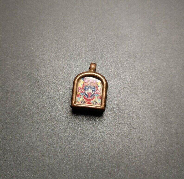 Gau Ghau Shrine,Drashi Lhamo,Zashi Lhamo,Altar Amulet Pendant - Tibetan Buddhist amulet, view 5