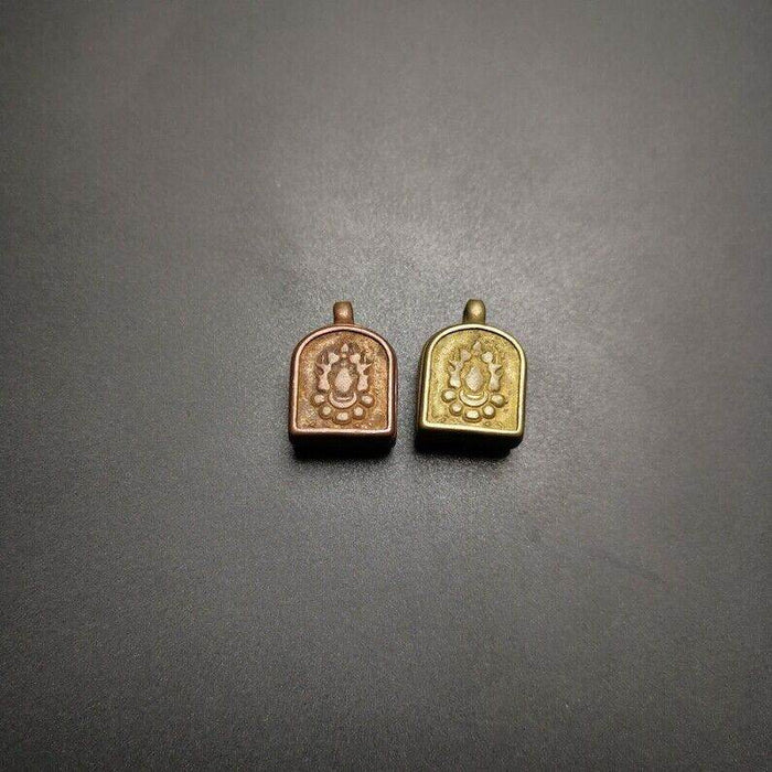 Gau Ghau Shrine,Drashi Lhamo,Zashi Lhamo,Altar Amulet Pendant - Tibetan Buddhist amulet, view 7