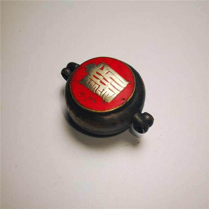 Gau Ghau Shrine,Tibetan Buddhist Altar,Kalachakra Amulet - Tibetan Buddhist amulet, view 7