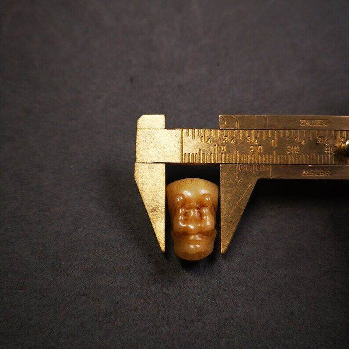 Guru Bead, T-drilled 3-Hole Bead for Prayer Bead - Tibetan Buddhist art, view 8