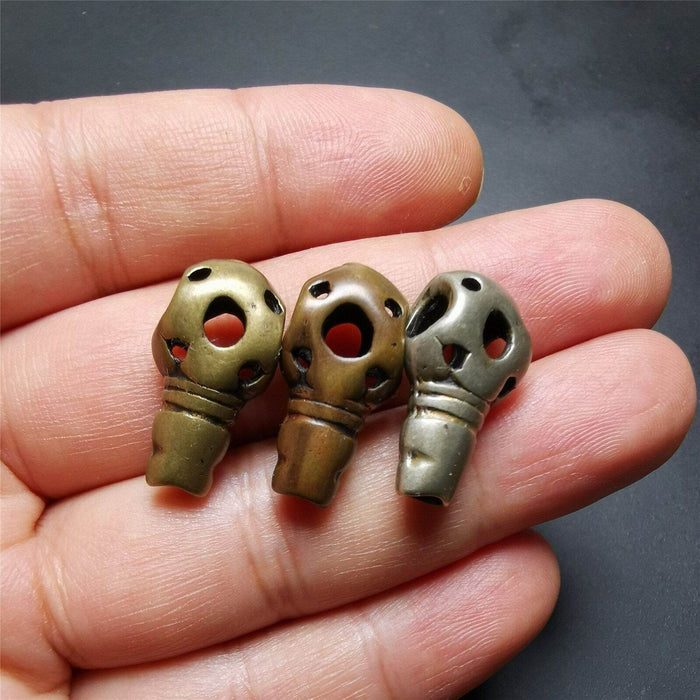 Guru Bead,T-drilled 3-Hole Bead Connector for Mala,Prayer Bead - Tibetan Buddhist mala beads, view 8