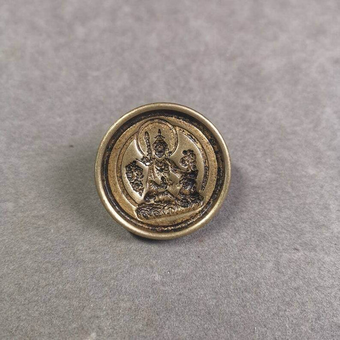 Guru Rinpoche,Padmasambhava Tsa Tsa Mold - Tibetan tsa tsa mold, detailed view