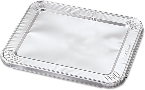 HFA - 10.8" x 12.2" Steam Table Pan Curl Foil Lid, Fits Half-Size Pan, 100/Cs - 2049-30-100PFC
