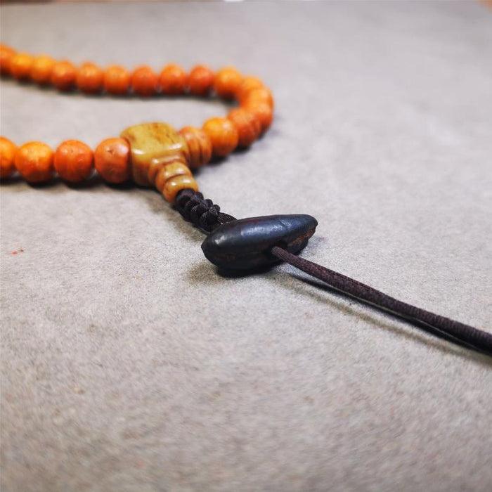 Highland Barley Seed Amulet 0.8" - Tibetan Buddhist amulet, view 4
