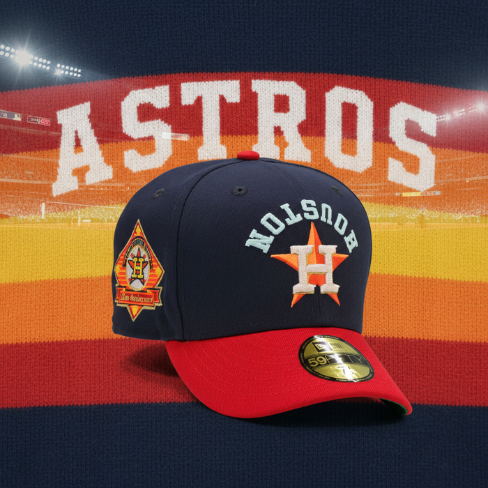 Astros Rainbow Sweater Fashion Cap Image