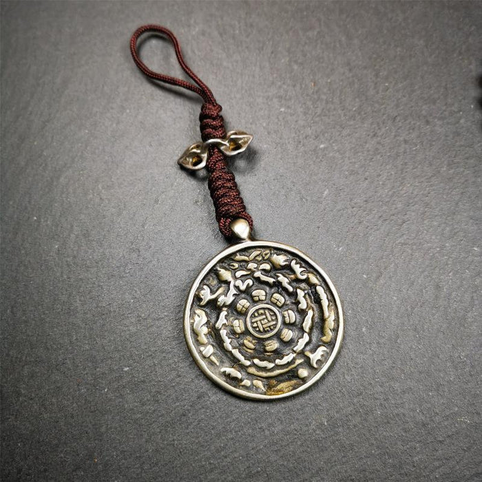 Iron Melong 1.57" - Tibetan Buddhist art, view 7