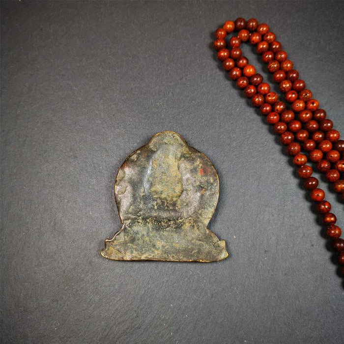 Je Tsongkhapa Statue 2.83" - Tibetan Buddhist statue, view 5