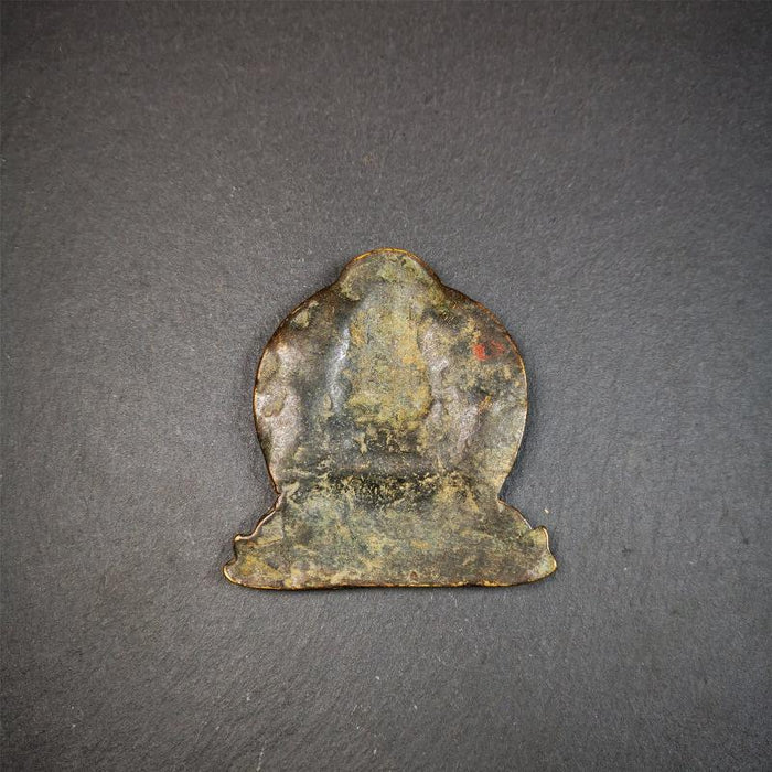 Je Tsongkhapa Statue 2.83" - Tibetan Buddhist statue, view 8