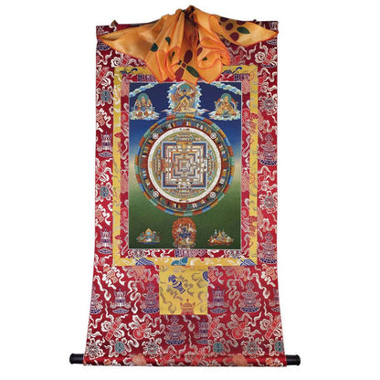 Kalacakravajra Mandala Image - Tibetan thangka painting, view 7