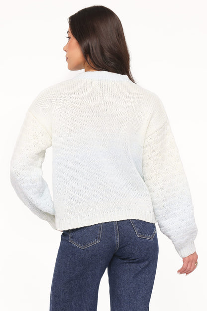 Arwen Ombre Sweater - Blue Multi