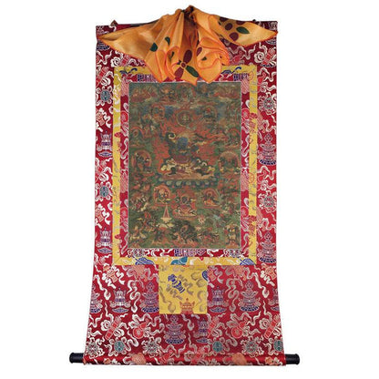 Legden Mahakala Image - Tibetan thangka painting, view 7