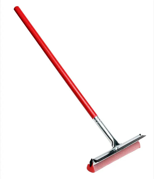M2 Professional - 10" Car Squeege with 24" Heavy Duty Wood Handle - WS-CS1020
