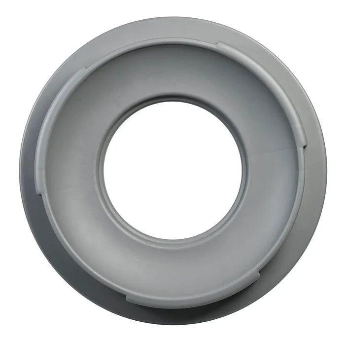 M2 Professional - 32-Gal Grey Round Funnel Lid, 10/Cs - WM-PR3232G-FL