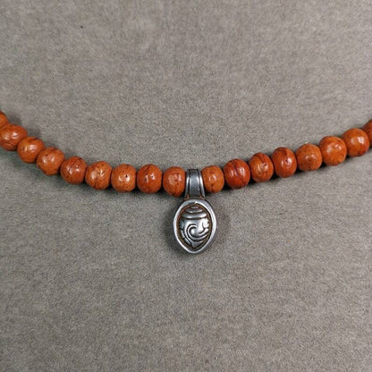 Mala Counter Clip for Prayer Beads 0.95" - Tibetan Buddhist mala beads, view 4