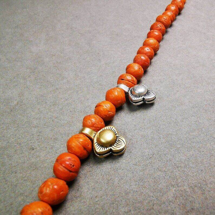 Mala Counter Clip - Tibetan Buddhist mala beads, view 4