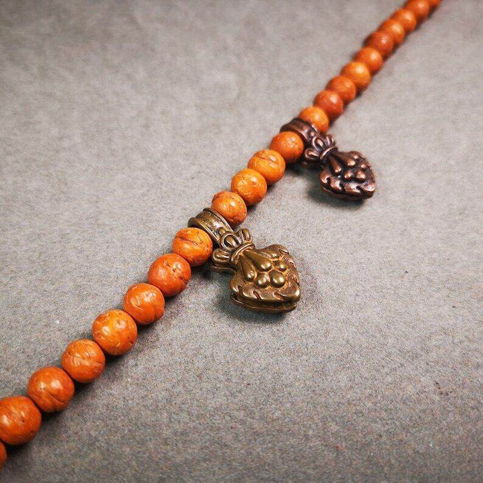 Mala Counter Clip - Tibetan Buddhist mala beads, view 4