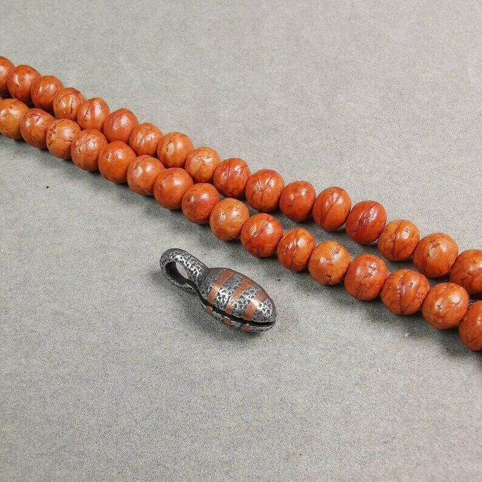 Mala Counter Clip - Tibetan Buddhist mala beads, view 7