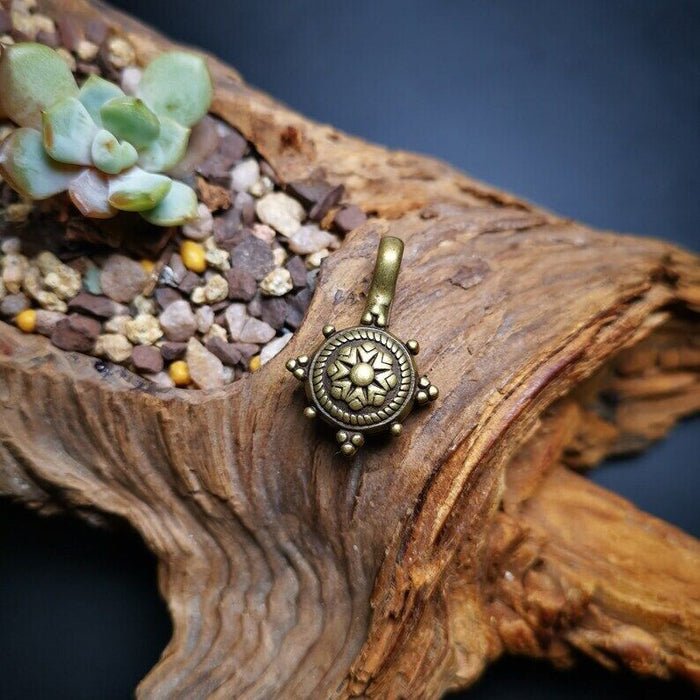 Mala Counter Clip,Bum Counter Clip 1.1" - Tibetan Buddhist mala beads, view 4