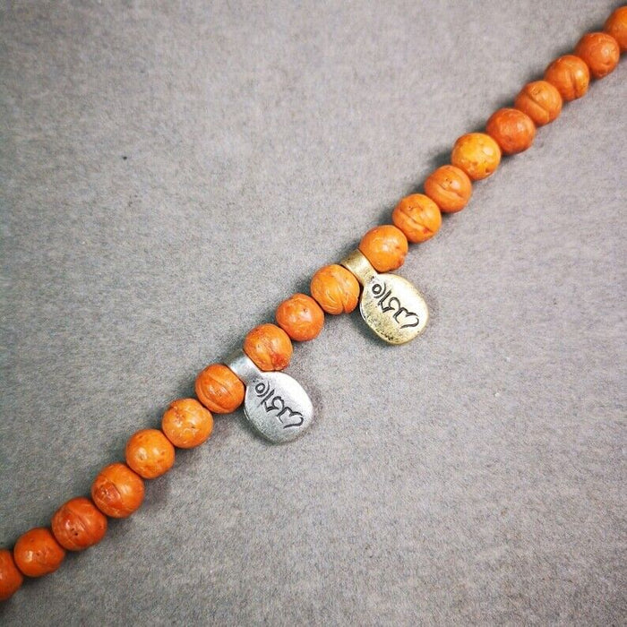 Mala Counter Clip,Hum Letter 0.67" - Tibetan Buddhist mala beads, view 4
