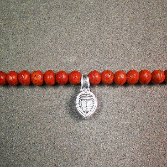 Mala Counter Clip,Shankha Conch Shape Bum Counter Clip for Prayer Beads - Tibetan Buddhist mala beads, view 4