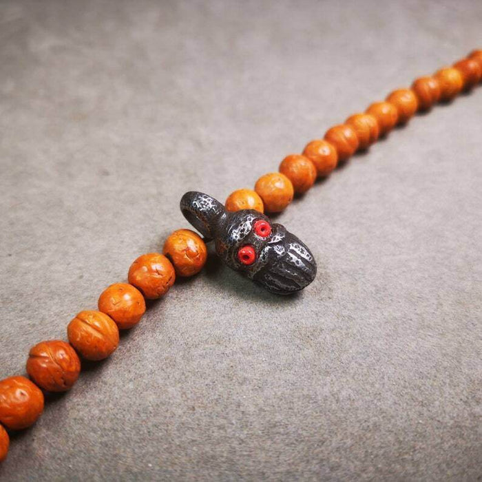 Mala Counter Clip,Skull Bum Counter Clip for Prayer Beads - Tibetan Buddhist mala beads, view 4