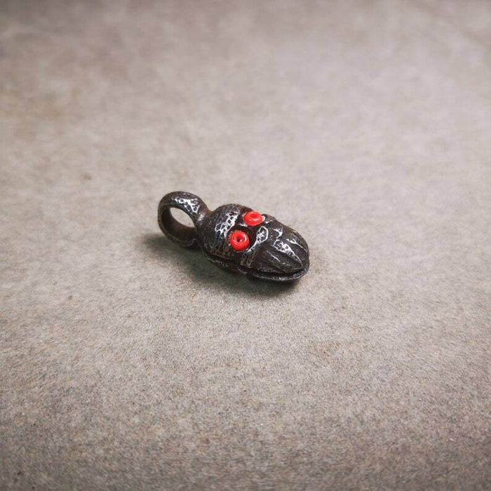 Mala Counter Clip,Skull Bum Counter Clip for Prayer Beads - Tibetan Buddhist mala beads, view 7