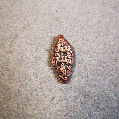 Mala Counter Pendant,OM Bead Amulet - Tibetan Buddhist mala beads, view 8
