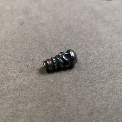 Mala Guru Bead, T-drilled 3-Hole Connector Bead for Prayer Bead,0.87" - Tibetan Buddhist mala beads, view 8