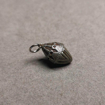 Mala Pendant,Niangla Tsa Tsa Stupa Gau Shrine Amulet - Tibetan Buddhist mala beads, view 7