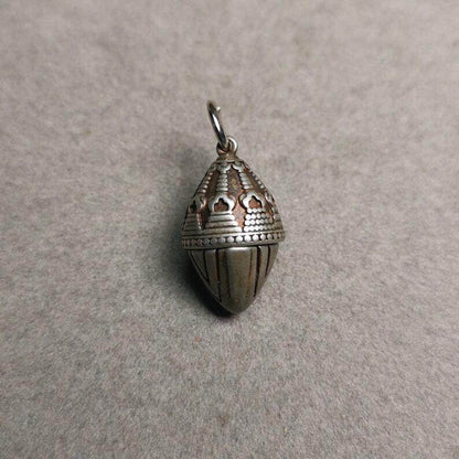 Mala Pendant,Niangla Tsa Tsa Stupa Gau Shrine Amulet - Tibetan Buddhist mala beads, view 8