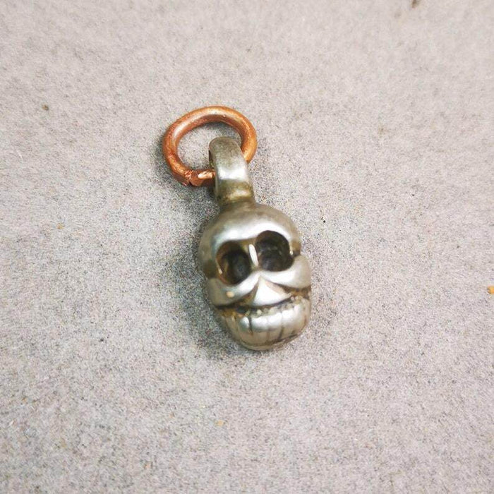 Mala Pendant,Skull Citipati Amulet for Prayer Beads - Tibetan Buddhist mala beads, view 7