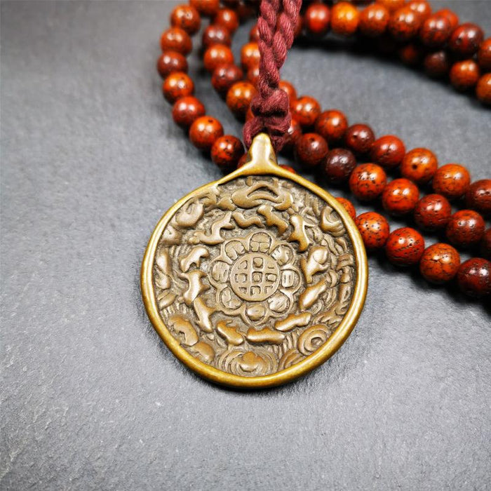 Melong 1.65" - Tibetan Buddhist art, view 4