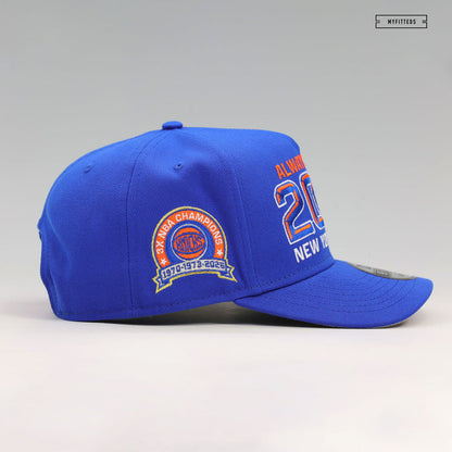 NEW YORK KNICKS 2026 ALWAYS KNICKS NEW YORK FOREVER 9FIFTY A-FRAME NEW ERA SNAPBACK HAT