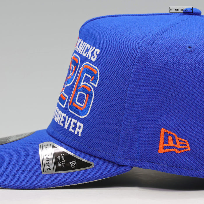 NEW YORK KNICKS 2026 ALWAYS KNICKS NEW YORK FOREVER 9FIFTY A-FRAME NEW ERA SNAPBACK HAT