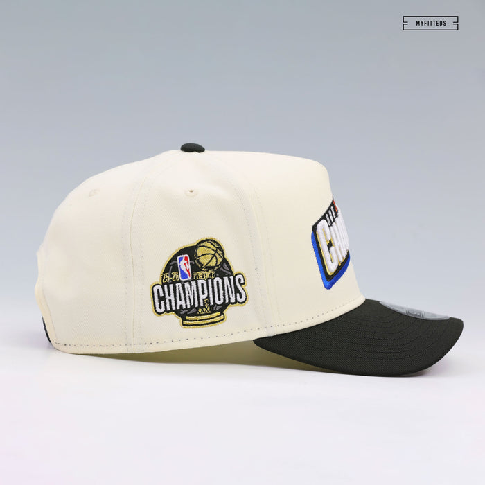 NEW YORK KNICKS 2026 NBA CHAMPIONS BANNER 9FIFTY A-FRAME NEW ERA SNAPBACK HAT