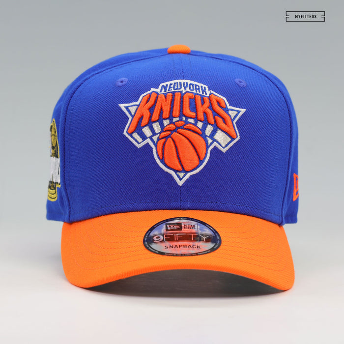 NEW YORK KNICKS 2026 NBA CHAMPIONS TWO TONE PRIMARY NEW ERA 9FIFTY SNAPBACK HAT