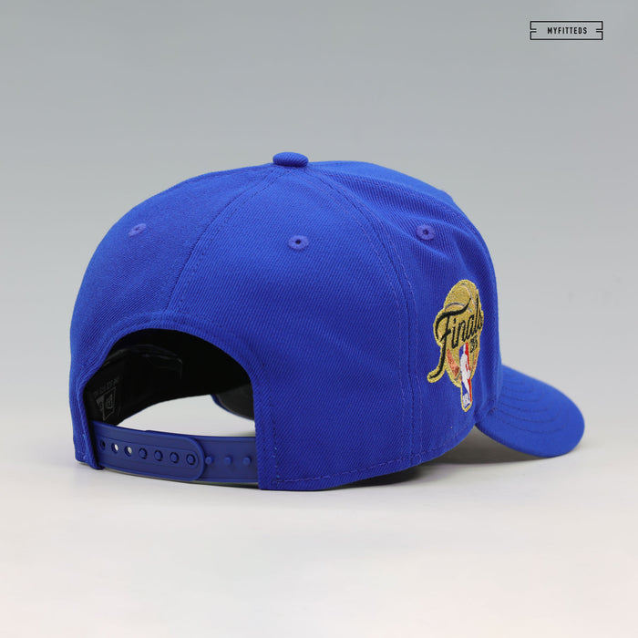 NEW YORK KNICKS 2026 NBA FINALS JERSEY PATCH BLUE SAPPHIRE PRIMARY NEW ERA 9FIFTY SNAPBACK