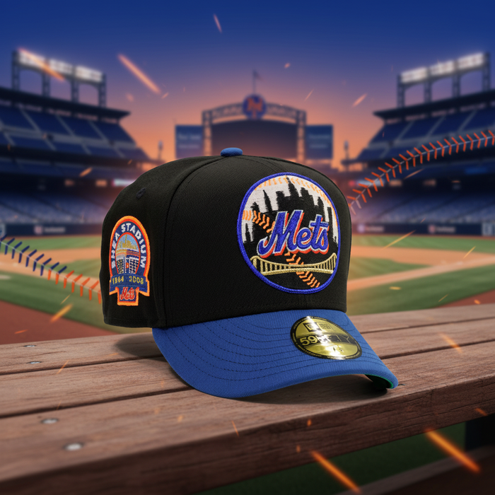 Mets 2000 Season Shea Stadium Cap Image - No Text