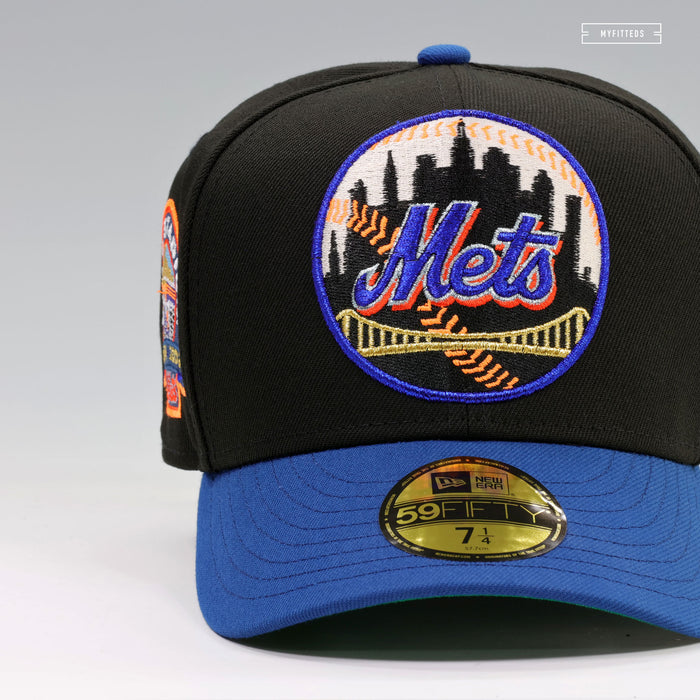 NEW YORK METS SHEA STADIUM 1964-2008 2000 STARTING LINE UP MR. MET NEW ERA FITTED CAP
