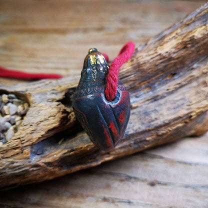 Niang La Tsa Tsa Statue Amulet 1.89" - Tibetan Buddhist amulet, view 4