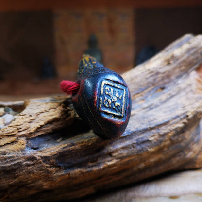 Niang La Tsa Tsa Statue Amulet 1.89" - Tibetan Buddhist amulet, view 5