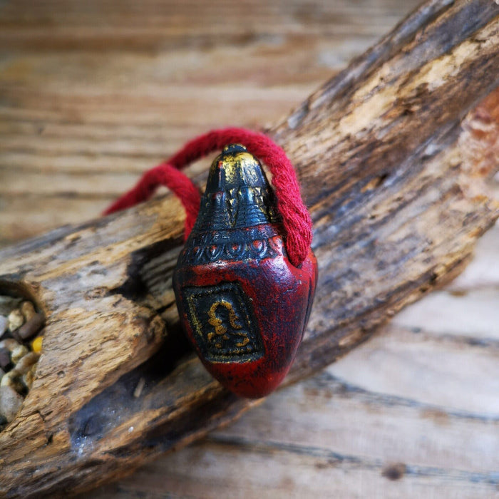 Niang La Tsa Tsa Statue Amulet 1.89" - Tibetan Buddhist amulet, view 4