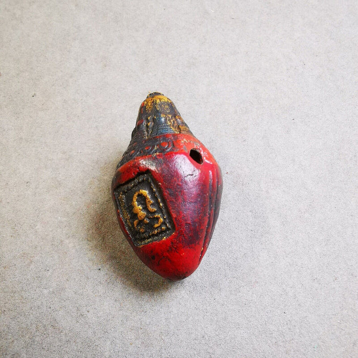 Niang La Tsa Tsa Statue Amulet 1.89" - Tibetan Buddhist amulet, view 8