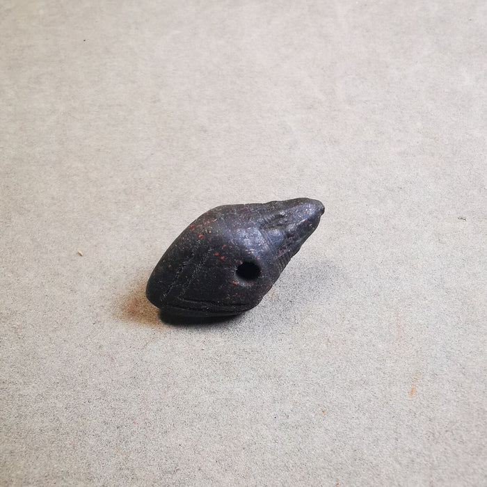 Niang La Tsa Tsa Statue Amulet,Stupa,Pagoda,1.34" - Tibetan Buddhist amulet, view 6
