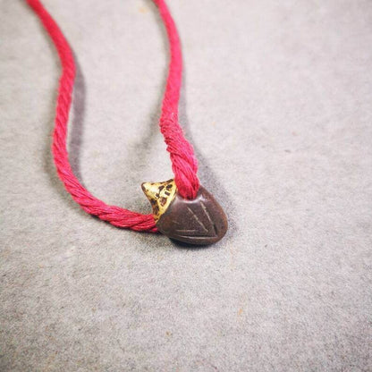 Niang La Tsa Tsa Statue,Stupa Amulet,Pagoda Pendant,50 Years Old - Tibetan tsa tsa mold, view 4